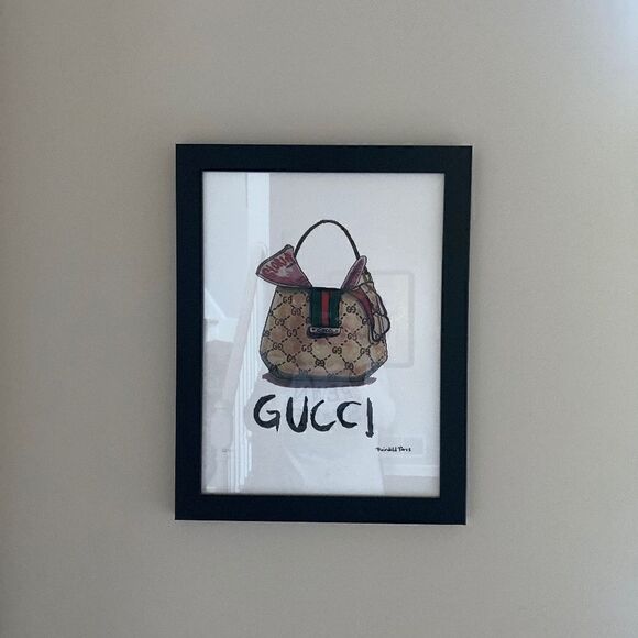 Fairchild Paris Limited Edition Vintage Gucci Print 1/250 14x18 - Picture 1 of 3